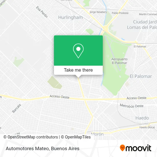 Automotores Mateo map