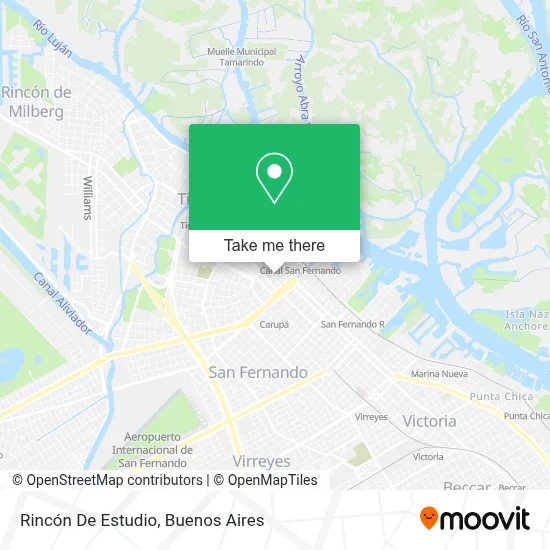 Rincón De Estudio map