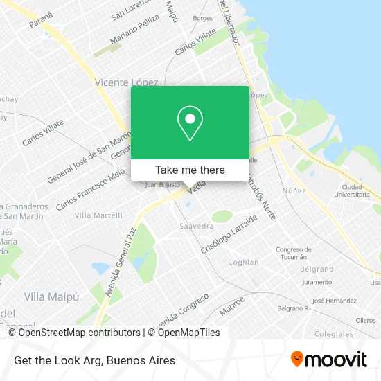 Get the Look Arg map