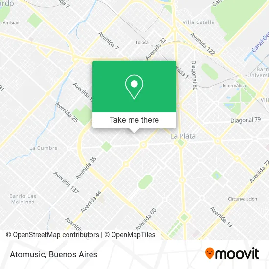 Atomusic map