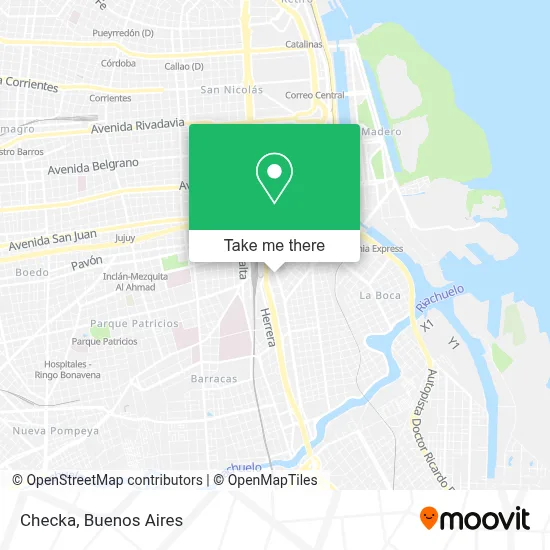 Checka map
