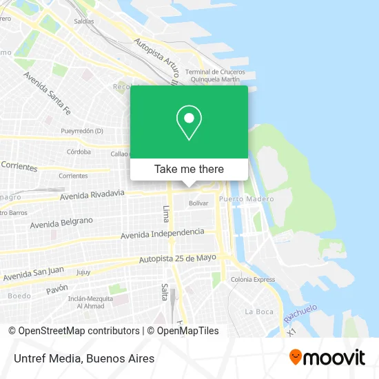 Untref Media map