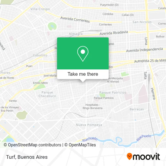 Turf map