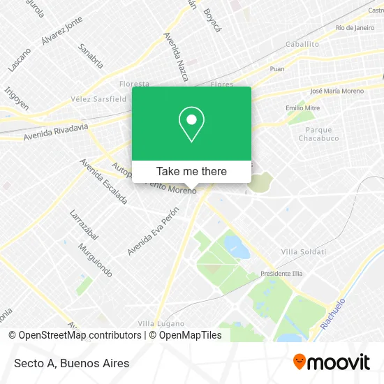 Secto A map