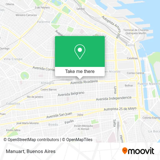 Manuart map