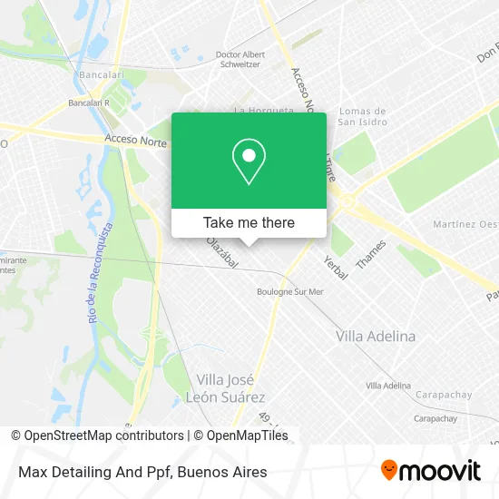 Max Detailing And Ppf map