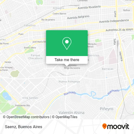 Saenz map