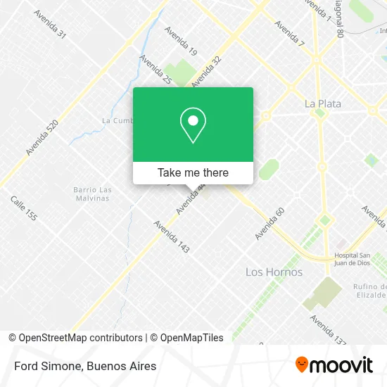 Ford Simone map