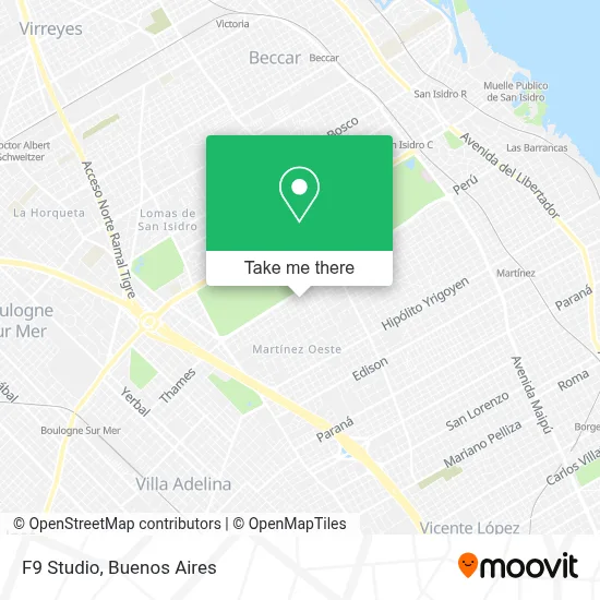 F9 Studio map
