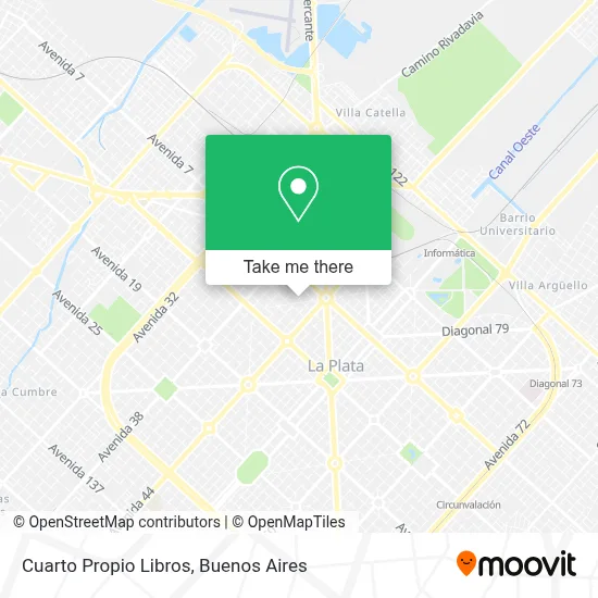Cuarto Propio Libros map