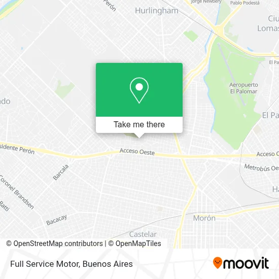 Full Service Motor map
