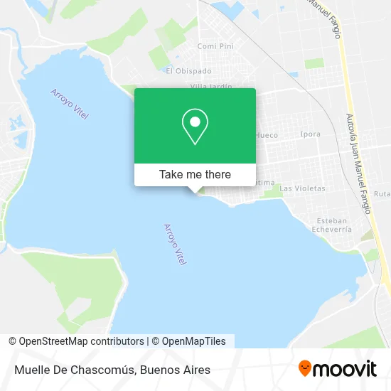 Muelle De Chascomús map