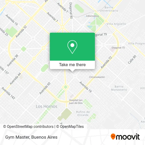 Gym Master map