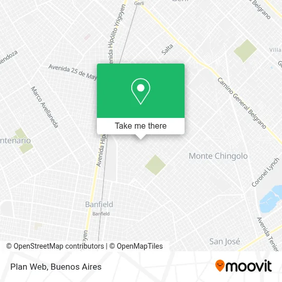 Plan Web map