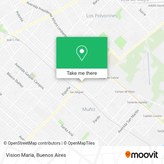 Vision Maria map