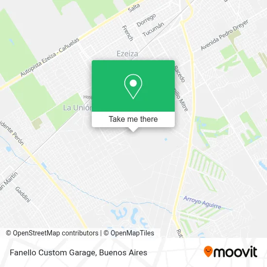 Fanello Custom Garage map