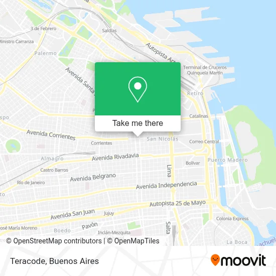 Teracode map