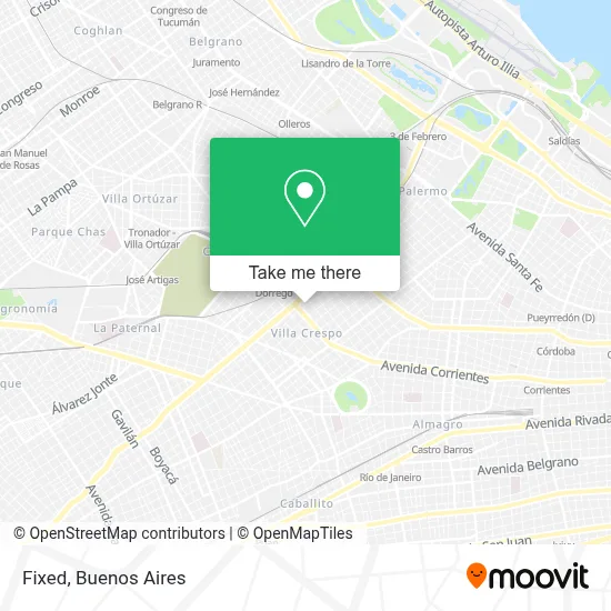 Fixed map
