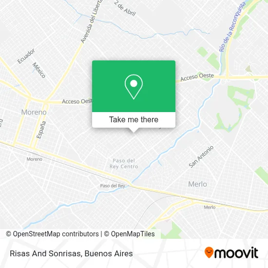 Risas And Sonrisas map
