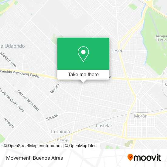 Movement map