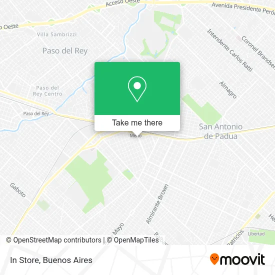 In Store map