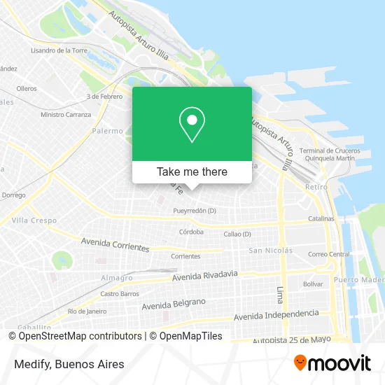 Medify map