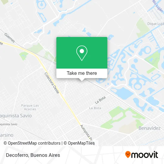 Decoferro map