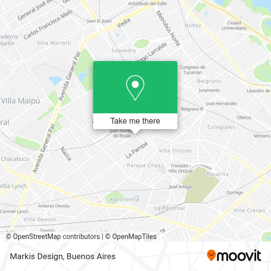 Markis Design map
