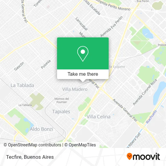 Tecfire map