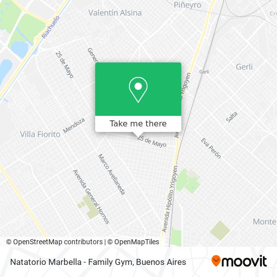 Natatorio Marbella - Family Gym map