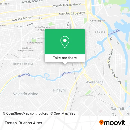 Fasten map