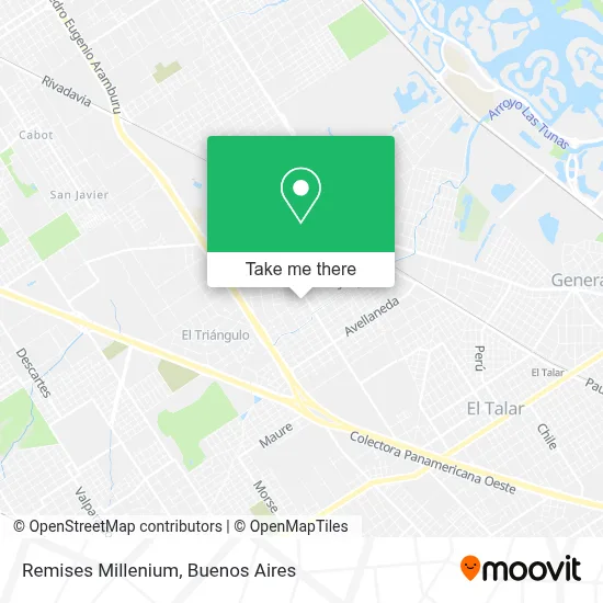Remises Millenium map