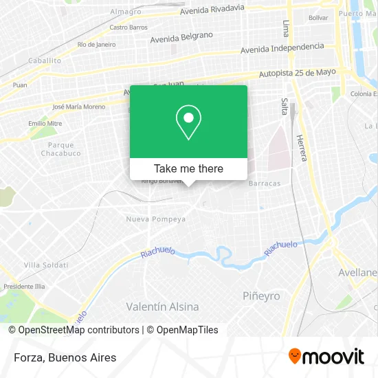 Forza map