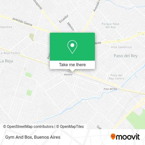 Gym And Box map