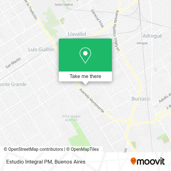 Estudio Integral PM map
