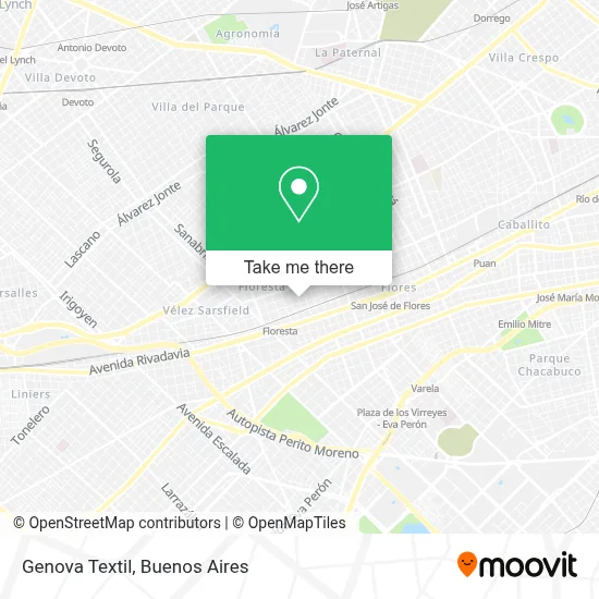 Genova Textil map