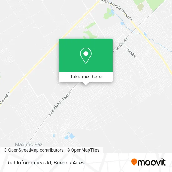 Red Informatica Jd map