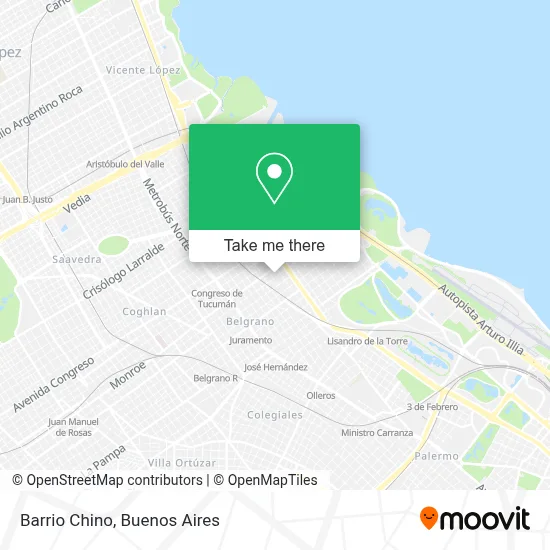 Barrio Chino map