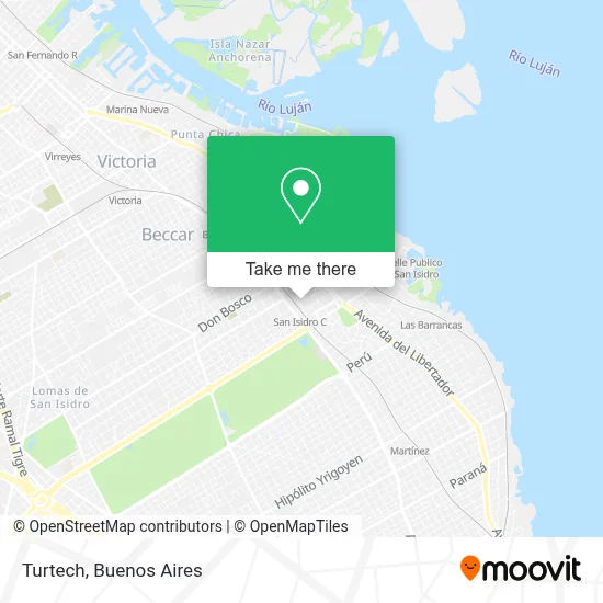 Turtech map