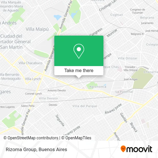 Rizoma Group map