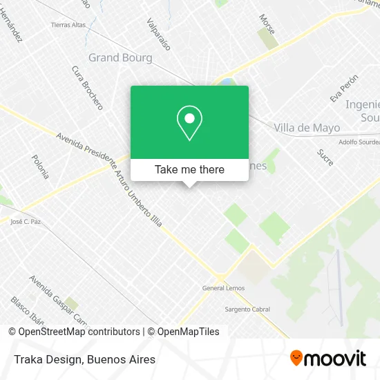 Traka Design map