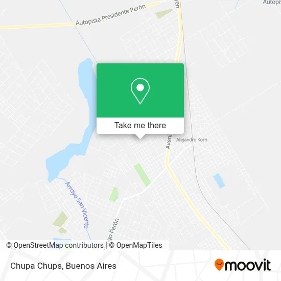 Chupa Chups map