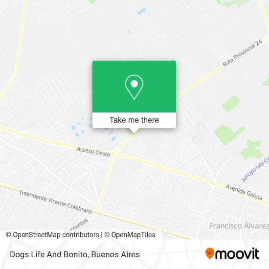 Dogs Life And Bonito map