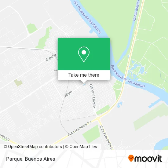Parque map
