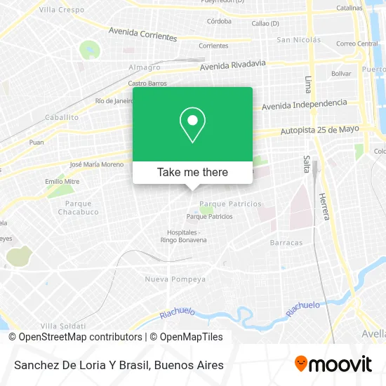 Sanchez De Loria Y Brasil map