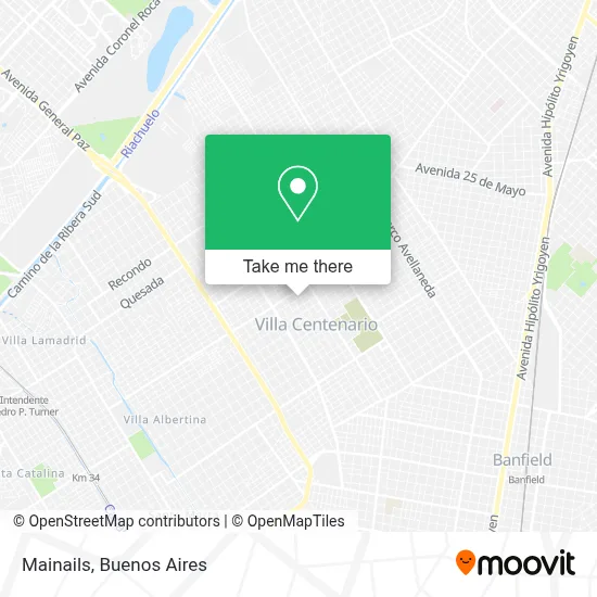 Mainails map