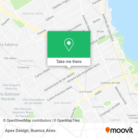 Apex Design map