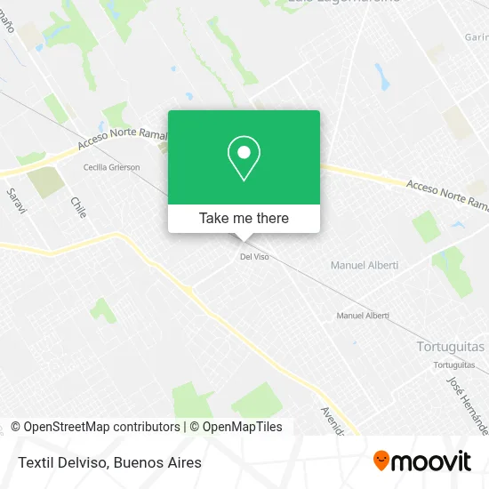 Textil Delviso map