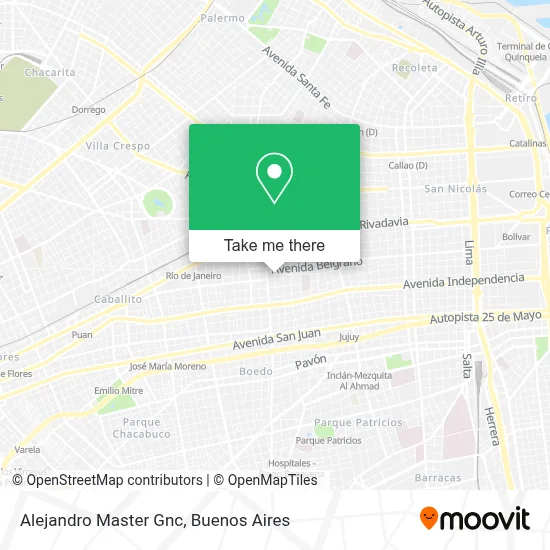 Alejandro Master Gnc map