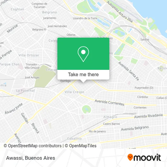 Awassi map